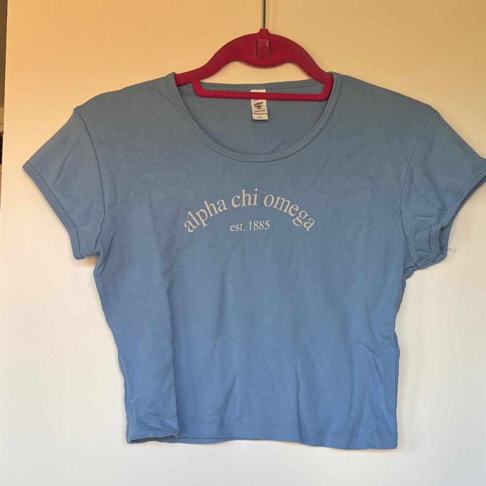 Alpha Chi baby t shirt